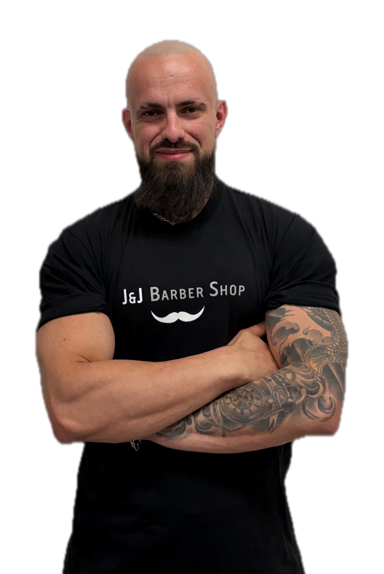 Johny, barber J&J Barber Shop Strašnice a Vršovice